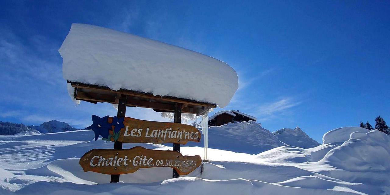 Gite Les Lanfiannes Thorens-Glieres Exterior photo