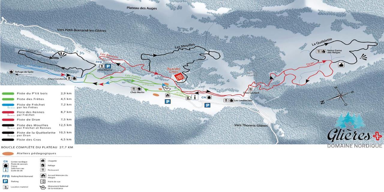 Gite Les Lanfiannes Thorens-Glieres Exterior photo